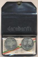 1981. 100Ft + 5L magyar-bolgár közös kiadás "Bulgária 1300 éves" T:PP Eredeti tokban, tanúsítvánnyal!