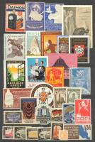 1900-1935 31 német levélzáró  1900-1935 Germany poster stamps