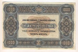 1920. 1000K "Orell Füssli Zürich" T:II-