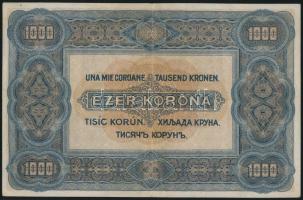 1920. 1000K "Orell Füssli Zürich" T:II-,III