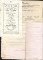 cca 1900-1940 Szász Ágoston ezredes személyi anyagai. Okmányok, fotó, kéziratok /
cca 1900-1940 Docu...