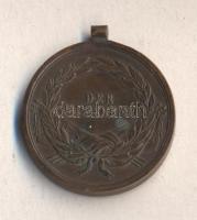 Osztrák-Magyar Monarchia 1914. Bronz Vitézségi Érem "Der Tapferkeit" Br érdemérem. Szign.:...