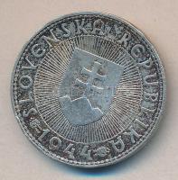 Szlovákia 1944. 10K Ag T:2
Slovakia 1944. 10 Koruna Ag C:XF