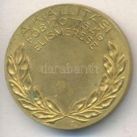 1955. "Az Országos Mezőgazdasági Kiállítás Nagydíja" Br emlékérem (40mm) T:2