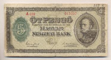 1926. 5P korabeli hamisítvány! T:IV R!