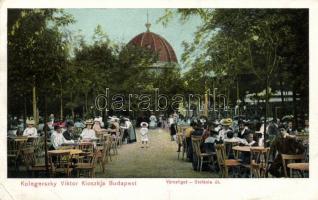 Budapest XIV. Városliget, Kolegerszky Viktor kioszkja (EK)