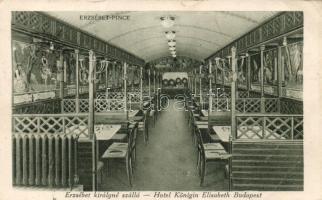 Budapest IV. Erzsébet királyné szálló, Erzsébet pince (wet damage)