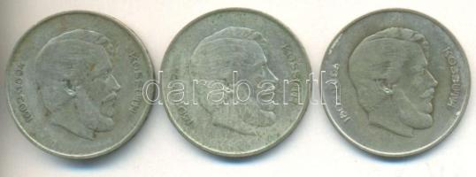 1947. 5Ft Ag "Kossuth" (3x) T:vegyes