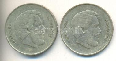 1947. 5Ft Ag "Kossuth" (2x) T:vegyes