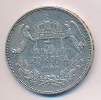 1900KB 5K Ag "Ferenc József" T:2-,3