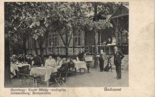 Budapest XII. Jánoshegy, Kozár Mihály vendéglője So. Stpl (fl)