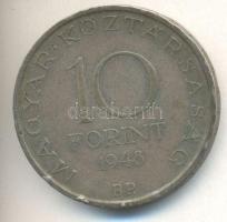 1948. 10Ft Ag "Széchenyi" T:2-