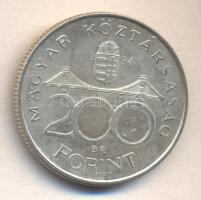 1994. 200Ft Ag "Deák" (3x) T:2