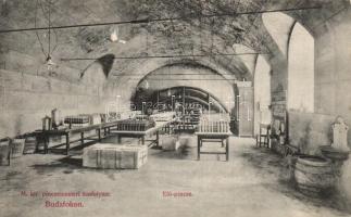 Budapest XXII. Budafok, boros pince, pincemesteri tanfolyam (EM)