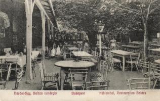 Budapest II. Hűvösvölgy Balázs Vendéglő