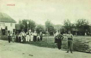 Orasje street, folklore