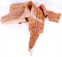 cca 1960 Szépen kikészített valódi kígyóbőr / 
Genuine snakeskin, 220x20cm