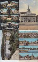 7 db régi, külföldi városképes lap a Monarchia területeiről
