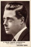 Edward VIII, Prince of Wales in Budapest
