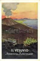 Vesuvio, Italian Railway and Funicular advertisement