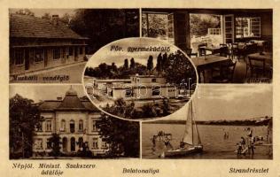 Balatonaliga Muskátli vendéglő, Szakszervezeti üdülő