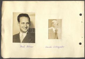 Osachi Hamaguchi japán miniszterelnök saját kezű aláírása füzetlapon / 
Autograph signature of Osach...