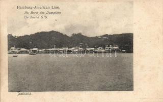 Samana, from the steamer of Hamburg Amerika Lines