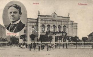 Debrecen Színház, Zilahy Gyula (kis szakadás / small tear)
