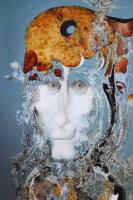 Szász Endre (1926-2003): Fagy. Olaj, karton, jelzett, 59x31cm