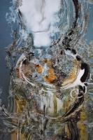 Szász Endre (1926-2003): Fagy. Olaj, karton, jelzett, 59x31cm