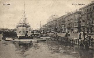 Fiume Szapáry quay (small tear)