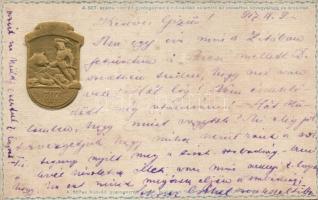 307. számú honvéd gyalogezred jelvénye Emb. (EK) / The badge of the 307th Hungarian infantry regiment Emb. (EK)