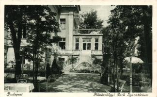 Budapest II. Hűvösvölgyi Park szanatórium (EB)