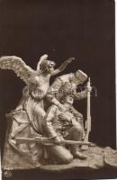 Soldiers with angel, statue