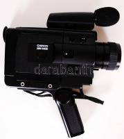 Chinon 60 R XL kézi kamera mikrofonnal, saját tokjában / 
Vintage movie camera with microphone and o...