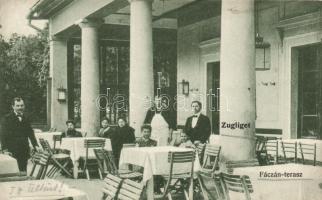 Budapest XII. Zugliget, Fáczán Vendéglő terasza (EB)