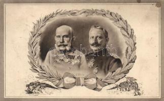 Wilhelm II and Franz Joseph, Divald & Monostory