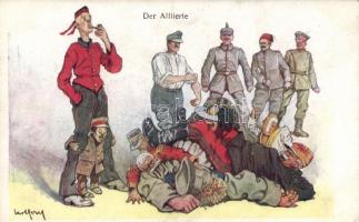 Allied forces, military propaganda, humour s: Carl Josef