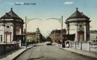 Szeged Közúti hídfő, villamos