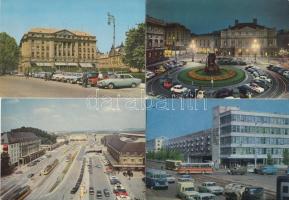 200 db modern, külföldi városképes lap