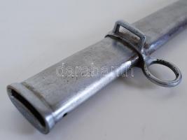 1910 1890-es mintájú török legénységi kard. Pengetőben arab nyelvű beütés "Karl Eichhorn Rossba...