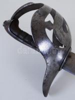 XIX. sz. Lovassági kard hüvellyel közepes állapotban /
XIXth century cavalry sword 98 cm