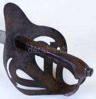 XIX. sz. Lovassági kard hüvellyel közepes állapotban /
XIXth century cavalry sword 98 cm