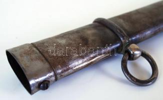 XIX. sz. Lovassági kard hüvellyel közepes állapotban /
XIXth century cavalry sword 98 cm