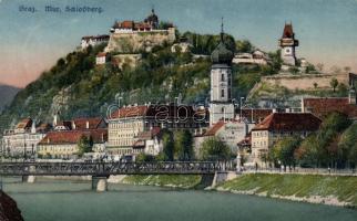Graz Mur riverside, Schlossberg (EK)