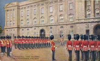 London Buckingham Palace, changing the guard