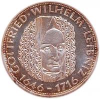 Német Szövetségi Köztársaság 1966D 5M Ag "Leibniz" T:PP
Germany - Federal Republic 1966D 5...