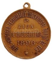 Románia 1896. "Vaskapu-szoros megnyitása" Br emlékérem E: Károly román király, Sándor szer...