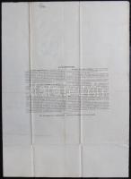 1894 Udinében kiállított olasz nyelvű útlevél / 
Italian passport issued in Udine