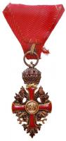 1916. "Ferenc József-rend lovagkeresztje vörös szalagon" aranyozott bronz kitüntetés.
Kari...